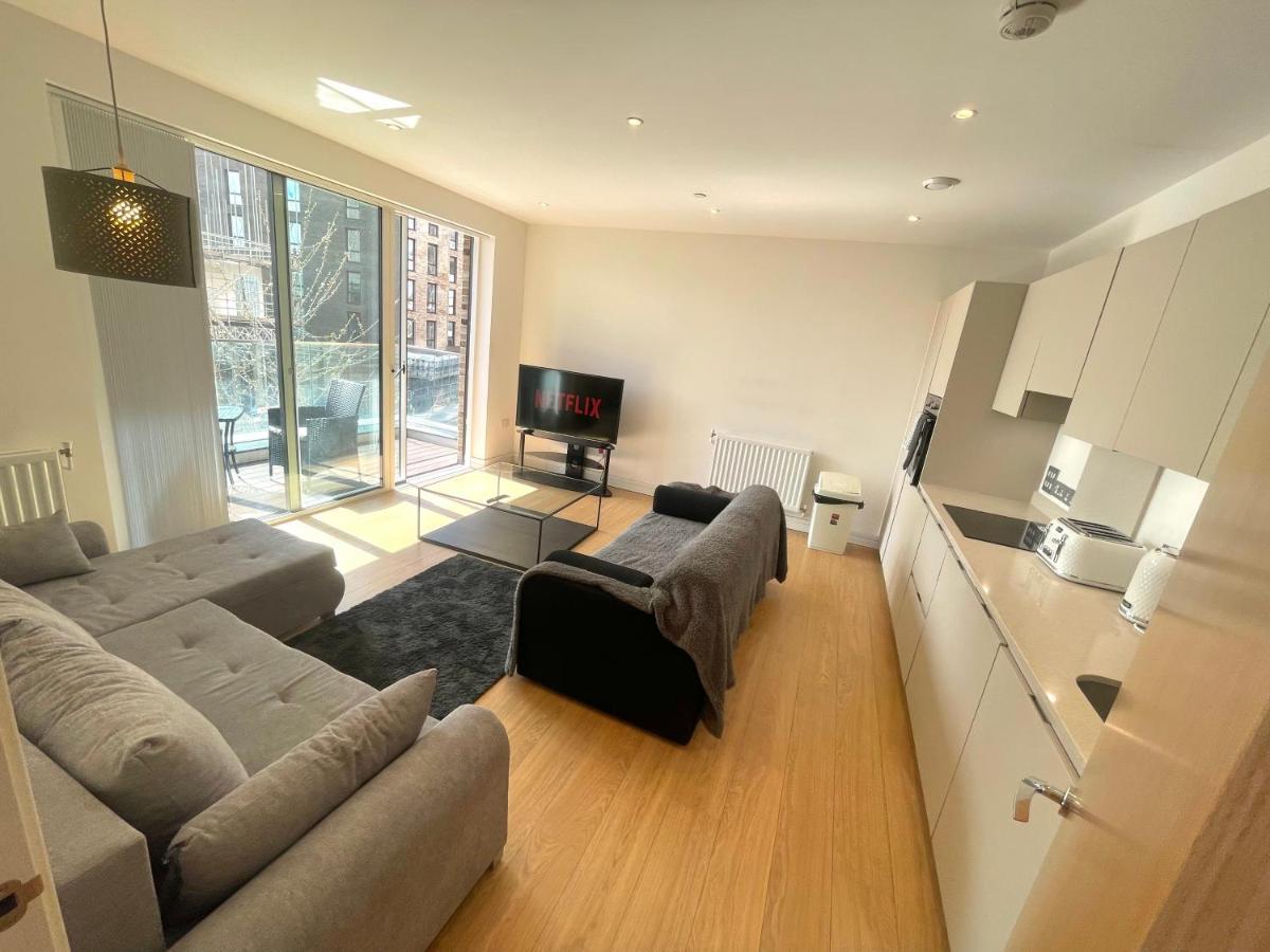 Luxury London Apartment - Steps To East Croydon Train Station المظهر الخارجي الصورة
